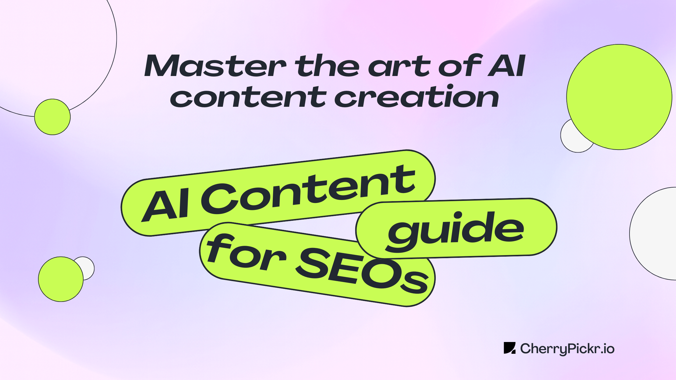 AI-powered content generation workspace with multiple screens showing AI tools and content creation process